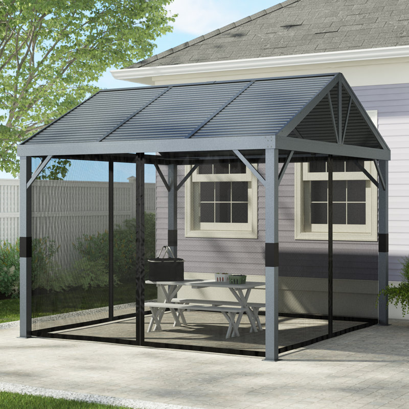 Sol 72 Outdoor™ Whitworth Aluminum Patio Gazebo & Reviews